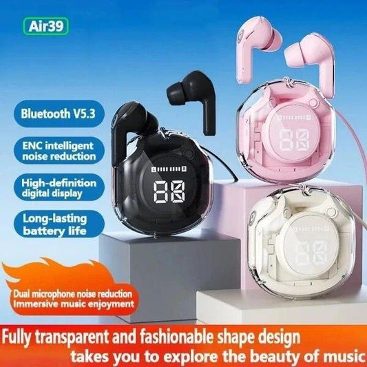 TWS Wireless Earbuds With Lighting Look Classy