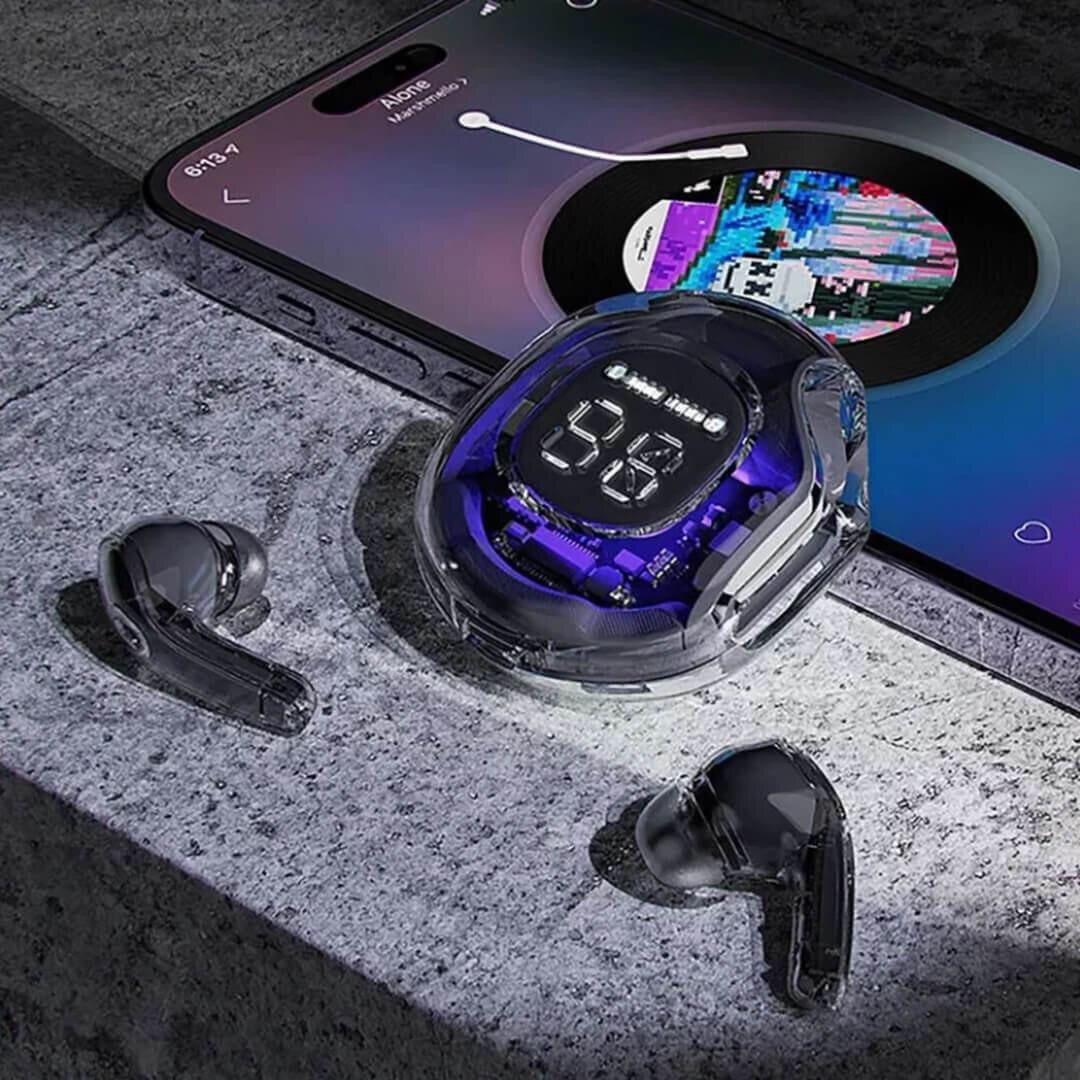 TWS Wireless Earbuds With Lighting Look Classy