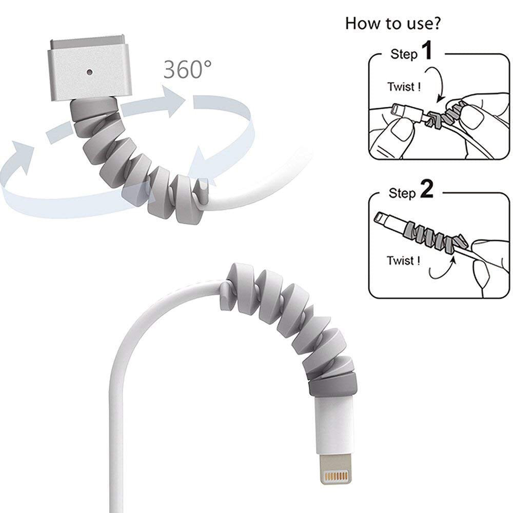 360Flex Cable Saver - Fast Charging Wire Protector