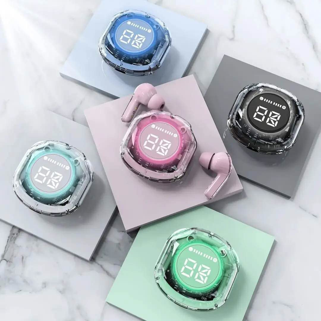 TWS Wireless Earbuds With Lighting Look Classy