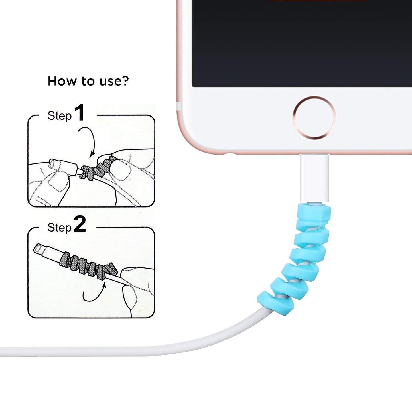 360Flex Cable Saver - Fast Charging Wire Protector